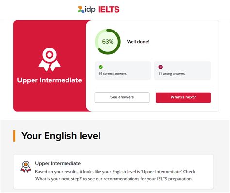 idp ielts result online|English Diagnostic tool .